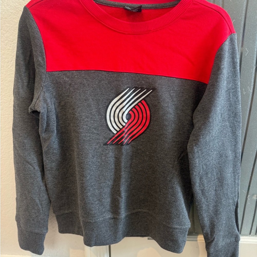 NBA Portland Trailblazers Crewneck Sweatshirt - Women’s Small